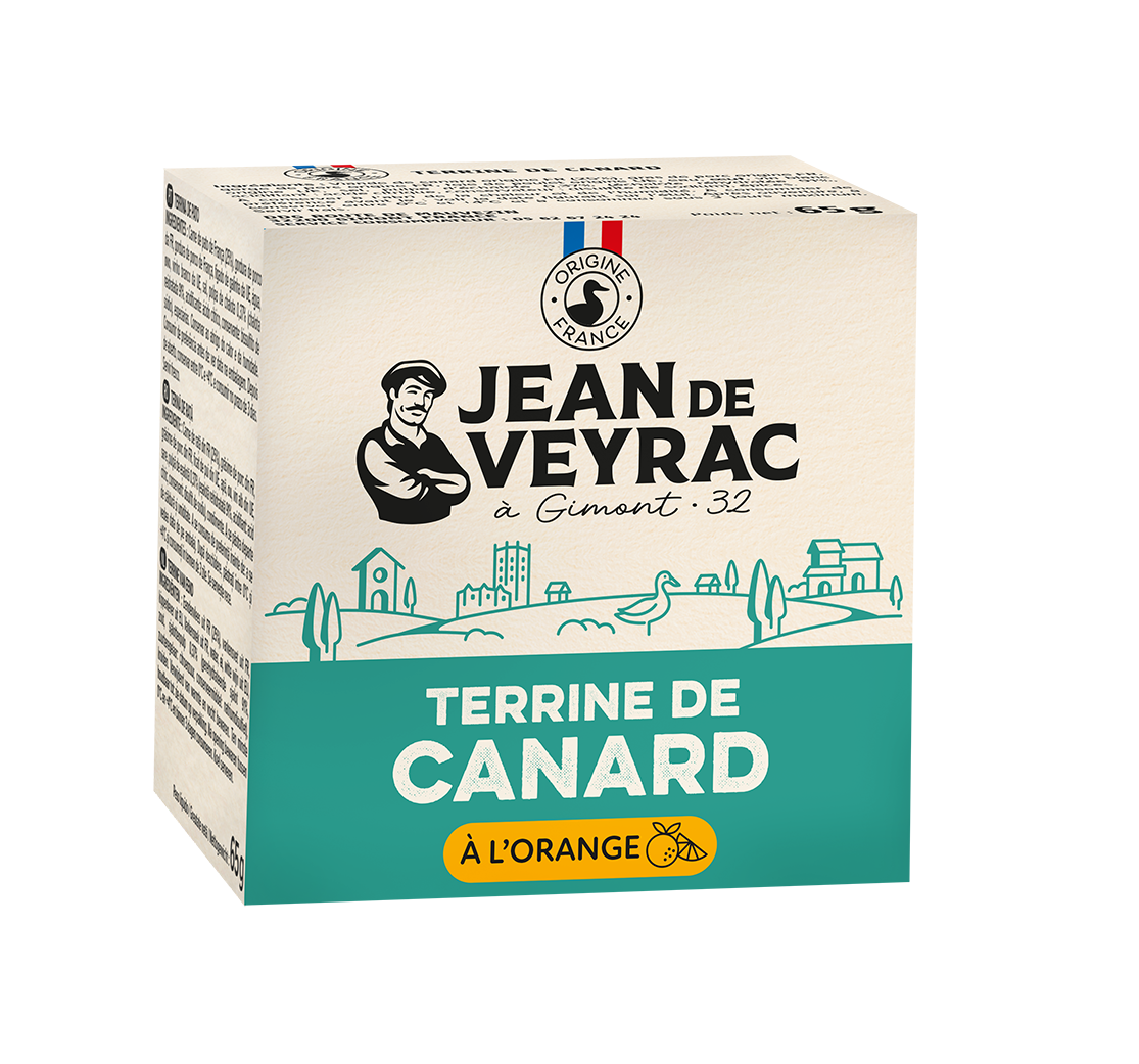 Terrine de canard a l’orange 65g