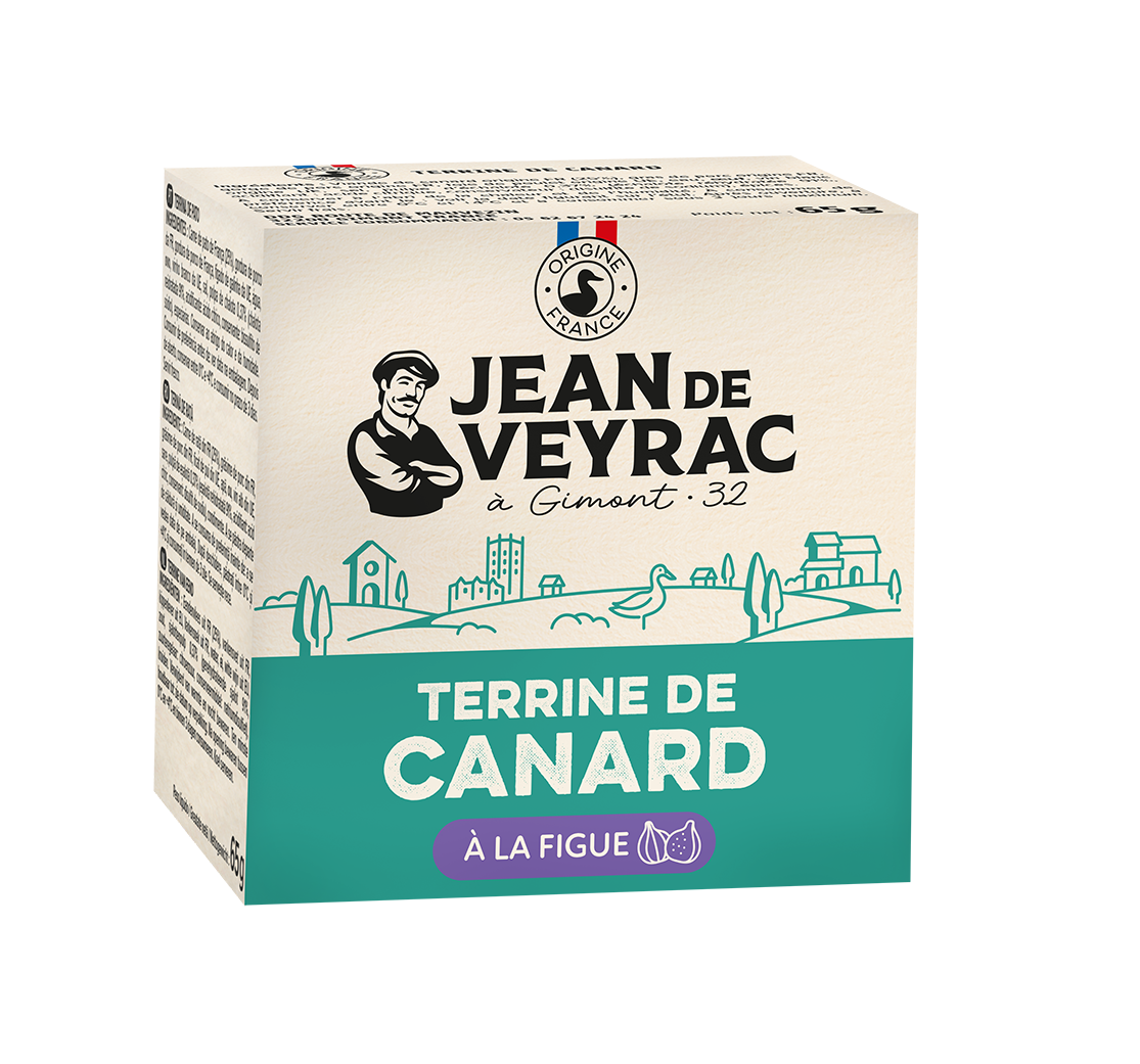 Terrine de canard à la figue 65g