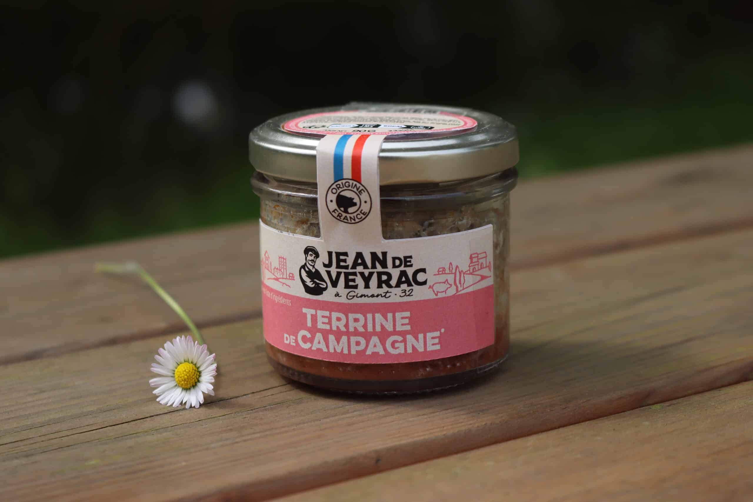 Terrine traditionnelle pur porc 90g