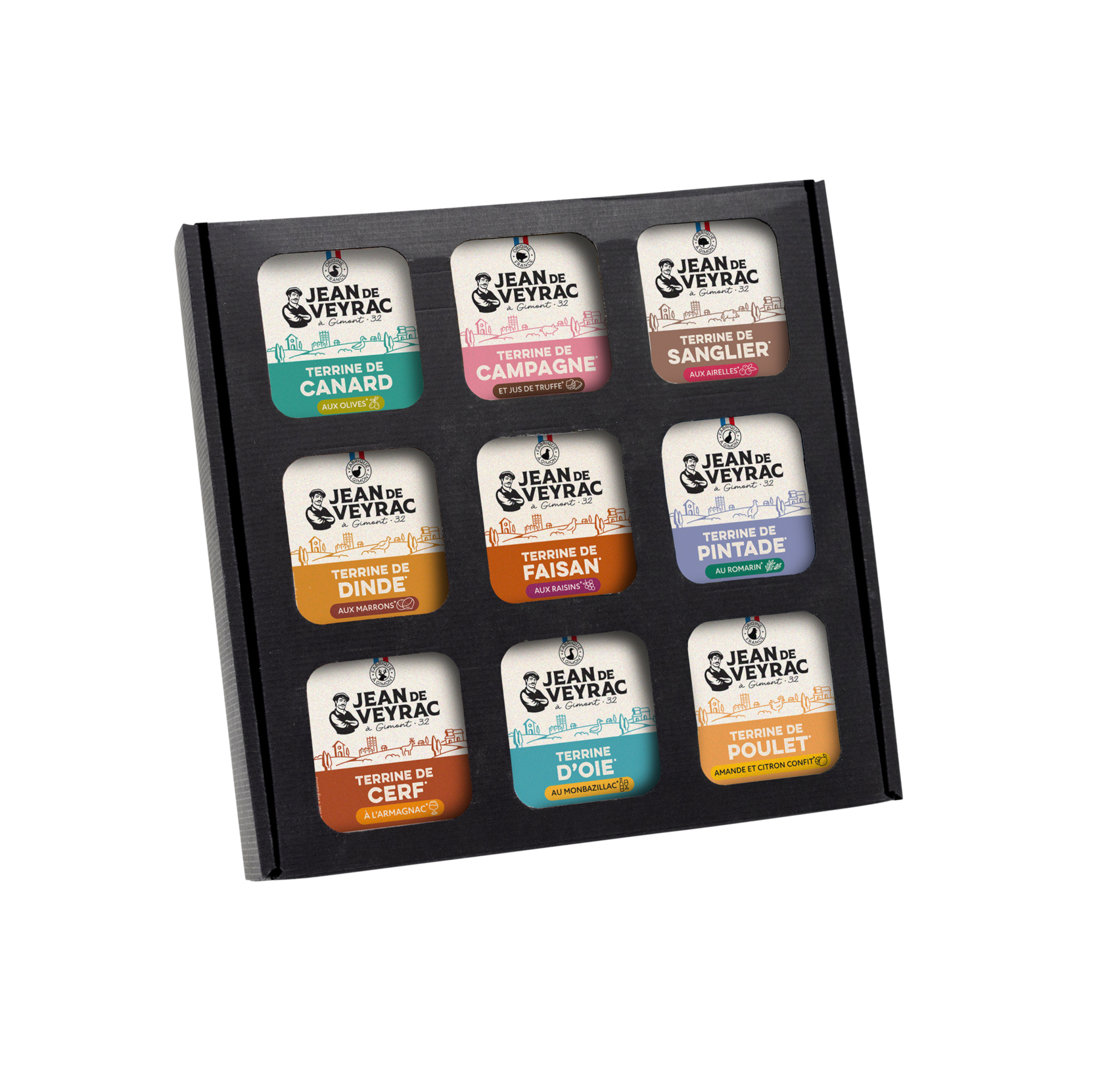 Coffret Découverte – L’Essentiel des Terrines Jean de Veyrac