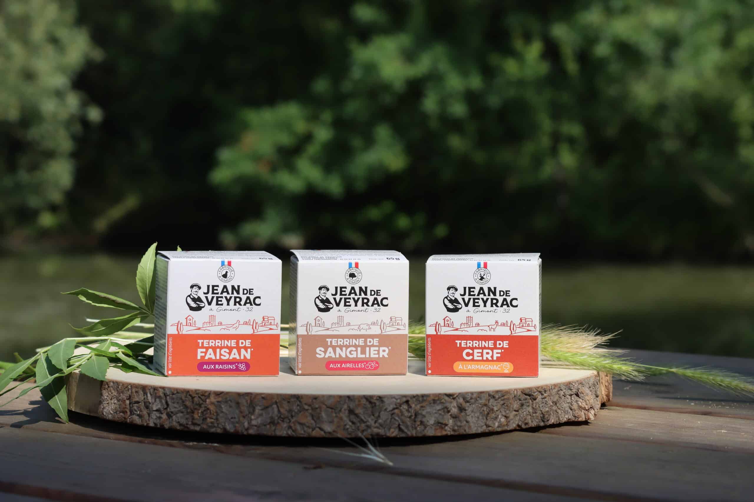 Trio de terrines de gibiers