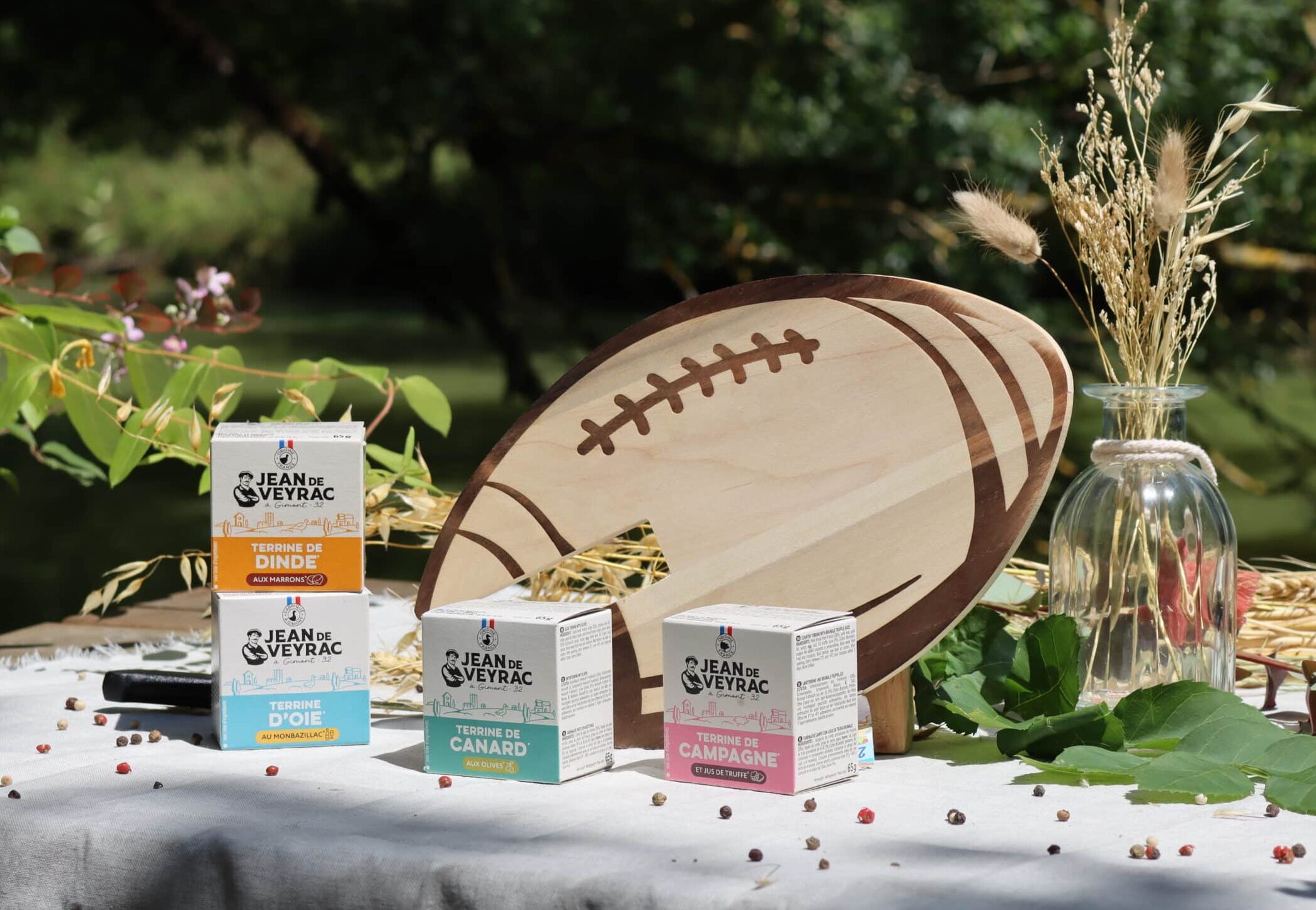 Coffret apero rugby – 100 % gourmand, 100 % passion