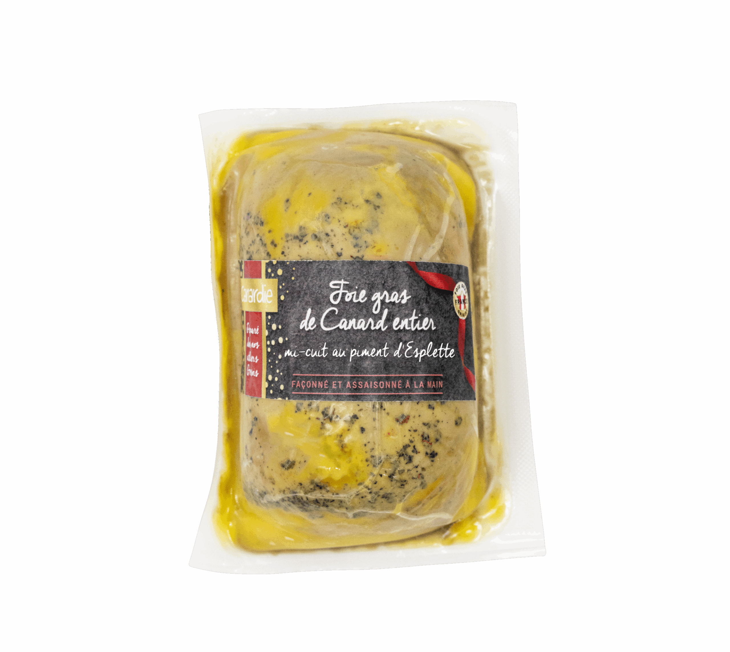 Foie gras de canard entier mi-cuit au piment d&rsquo;Espelette 260g